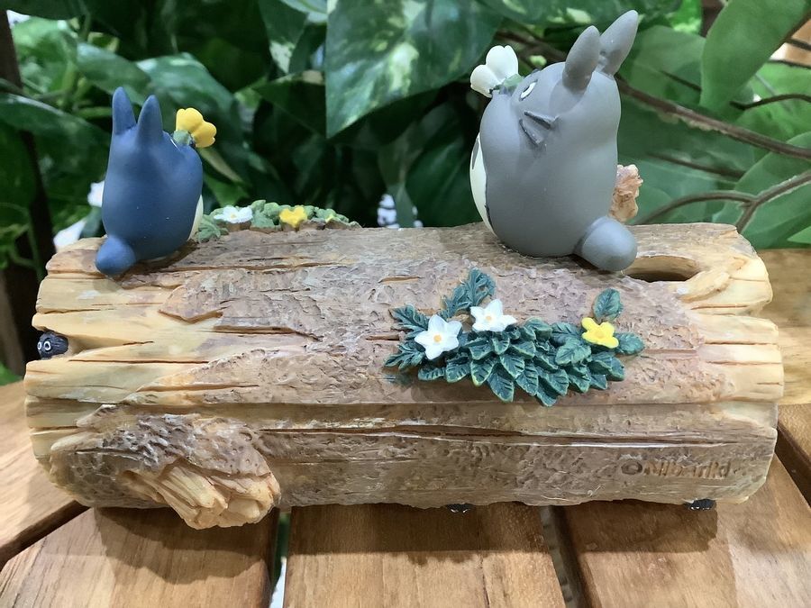 スタジオジブリ となりのトトロ 小物入れ お花のラッパが買取