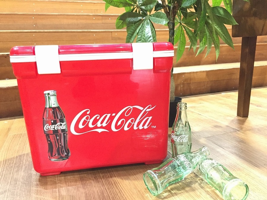 Coca-Cola アイスボックス 赤 コカコーラ Coca-Cola ジュースクーラー アイスボックス