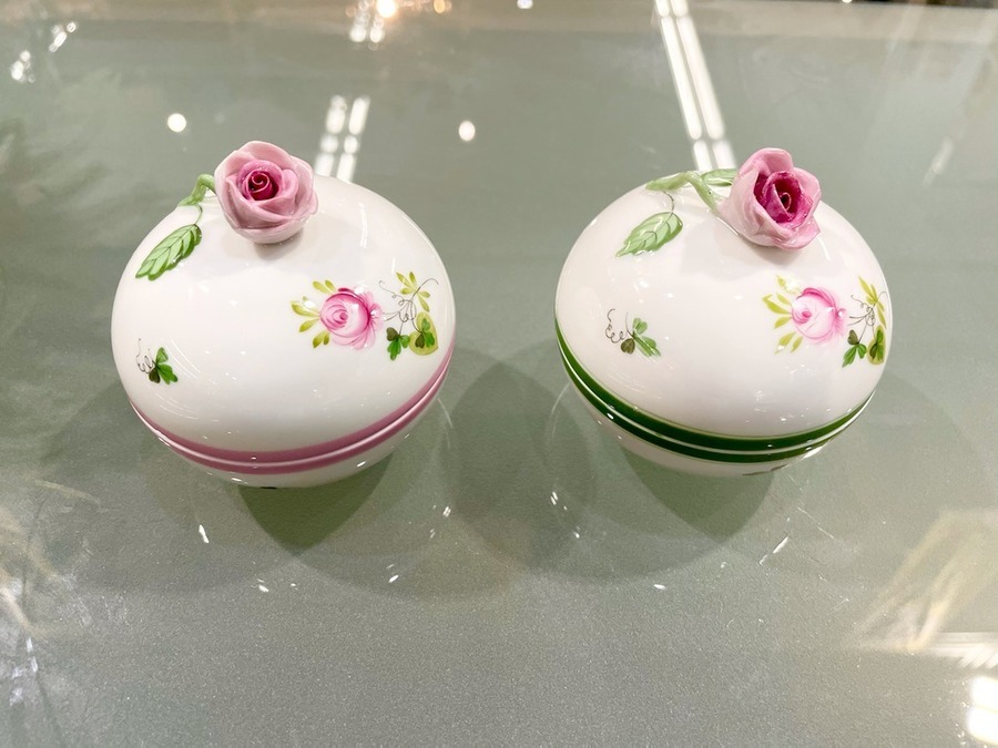 Herend（ヘレンド）ウィーンのバラのマルボンボン薔薇が買取入荷致し
