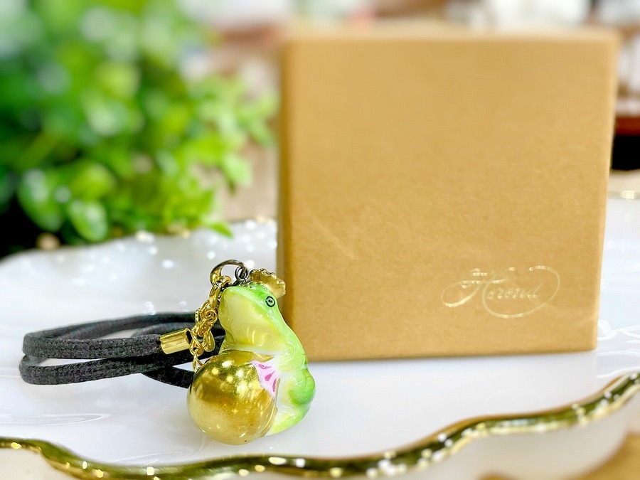 ヘレンドカエルネックレス ヘレンド HEREND ネックレス カエルの王様