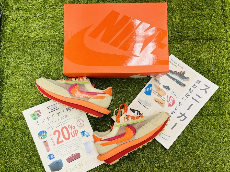 スニーカー買取強化中！！ CLOT × Sacai × Nike （クロット×サカイ