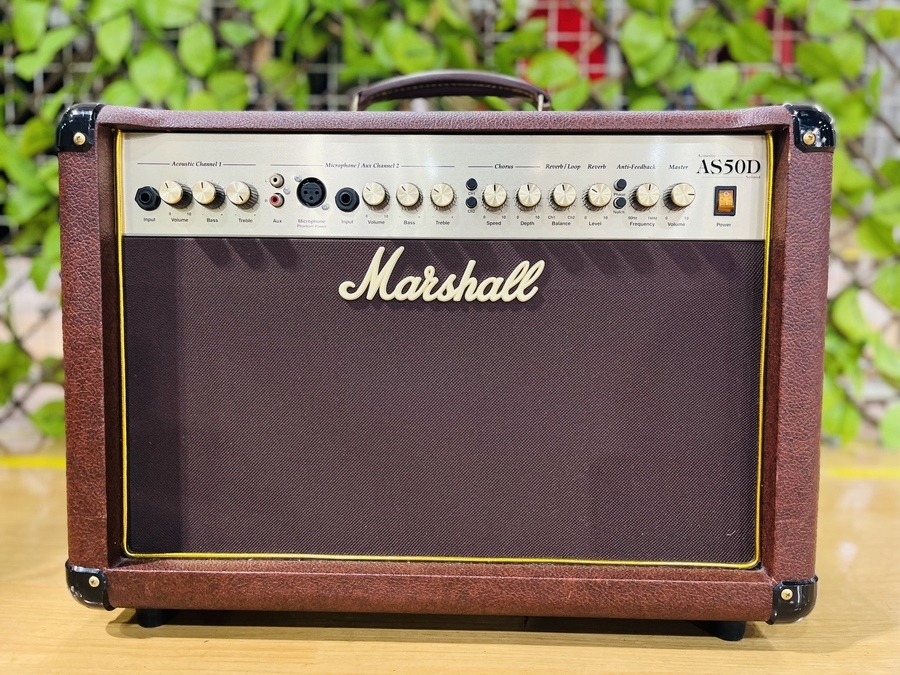 楽器買取強化！Marshall(マーシャル)エレアコアンプ(AS50D)が