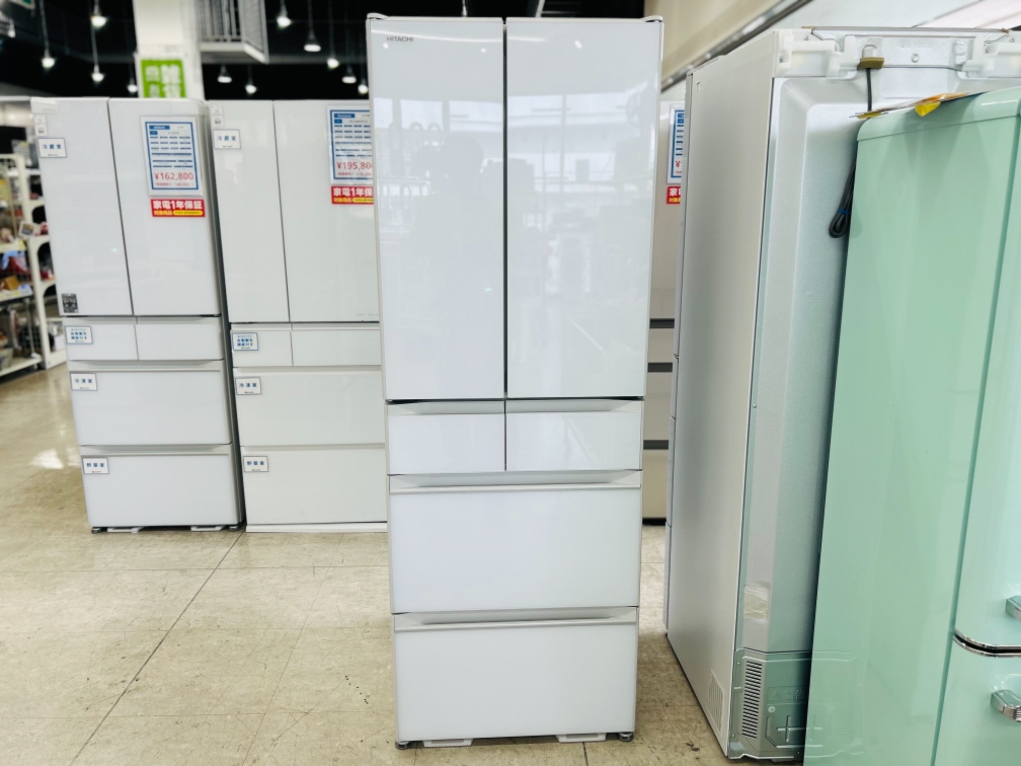 2021年製!!】HITACHI(日立)の6ドア冷蔵庫(R-HW54R)が買取入荷致しまし 