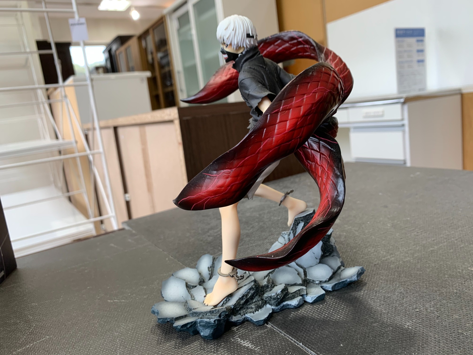 金木研　東京喰種　顔パーツ付き　1/8スケール　コトブキヤ ARTFX J 金木 研 AWAKENED ver.｜東京喰種トーキョーグール