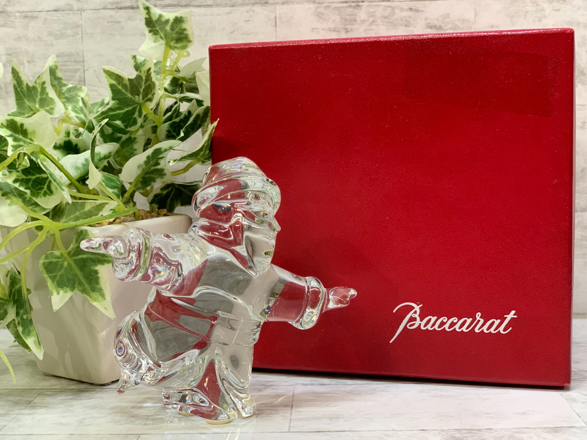 バカラ　スノーマン　Baccarat　サンタクロース　クリスマス　飾り　置物 楽天市場】バカラ 雪だるま プレイング スノーマン オブジェ