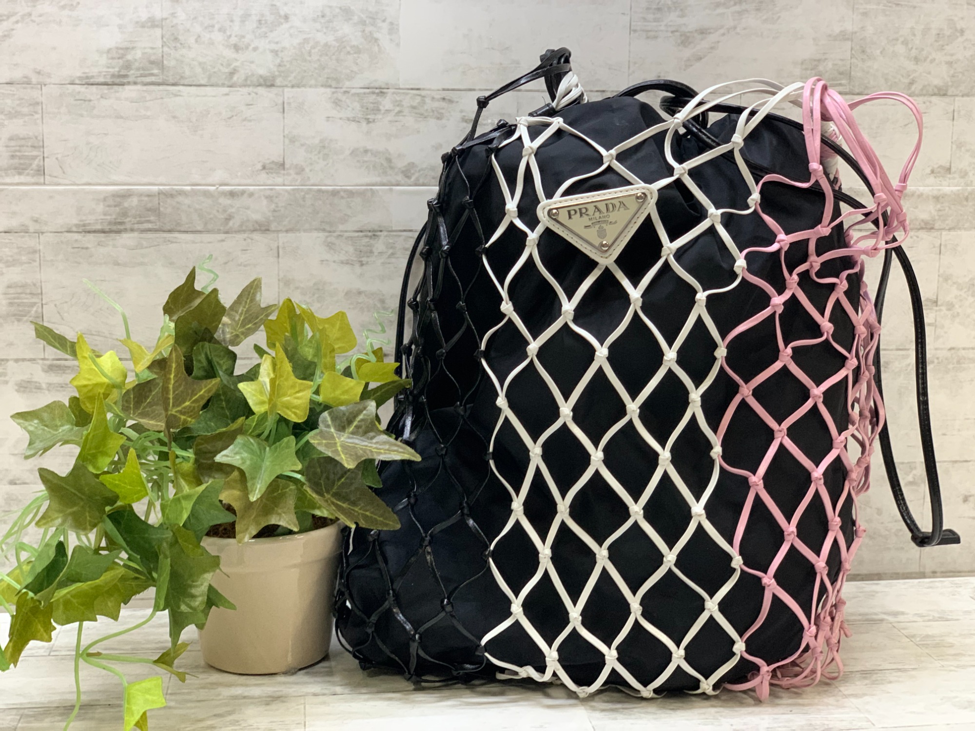 sale　PRADA　メッシュ　フラワー　バッグ sale PRADA メッシュ フラワー バッグ PRADA メッシュ フラワー バッグ