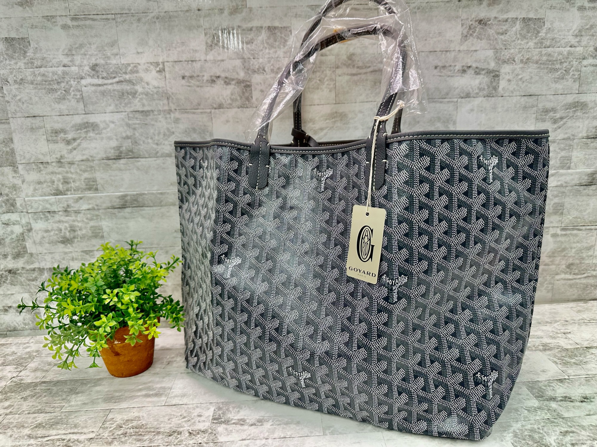ゴヤール GOYARD サンルイPM グリーン系 GOYARD ゴヤール バッグ サンルイPM トートバッグ グリーン