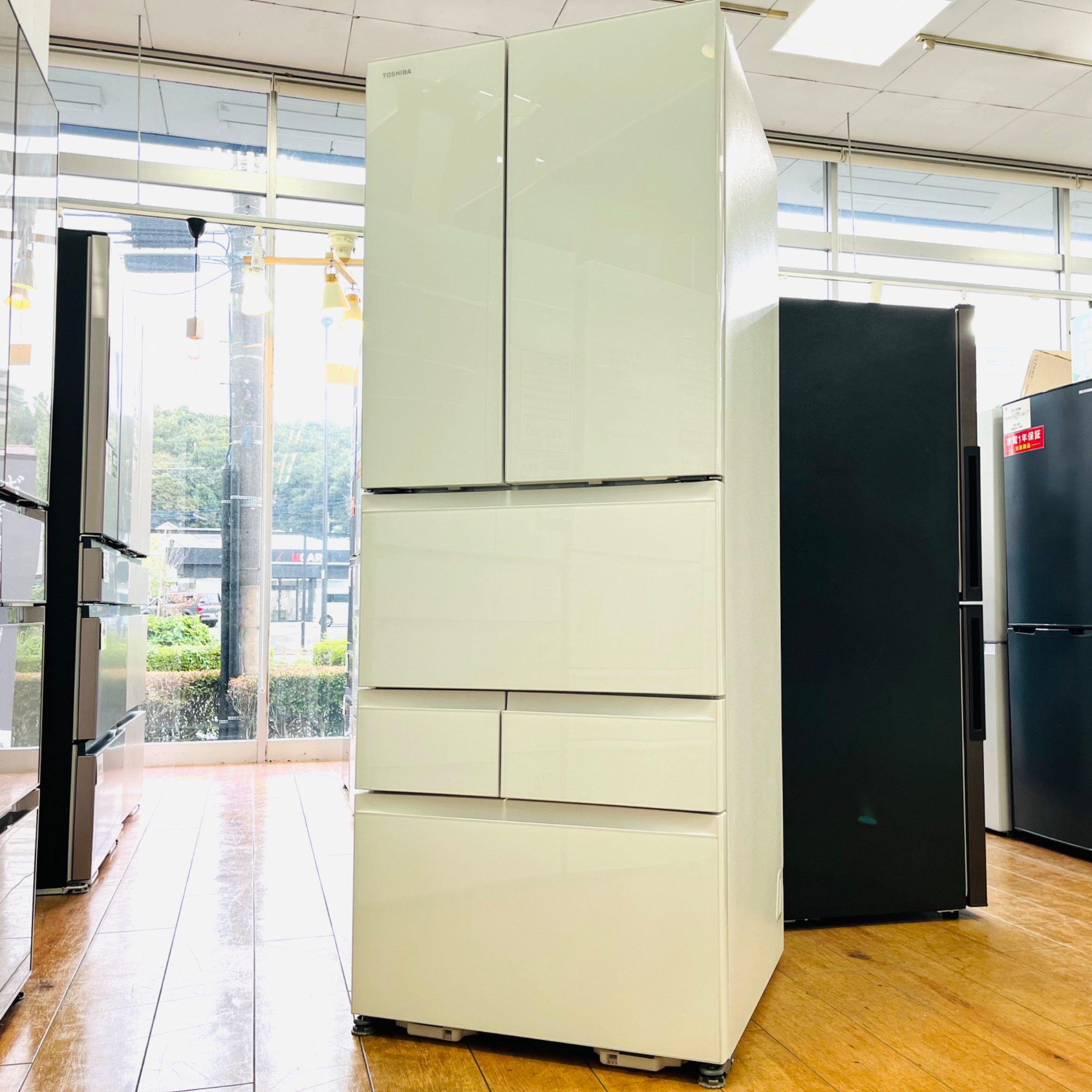 高年式冷蔵庫！！）TOSHIBA（トウシバ）6ドア冷蔵庫が買取入荷