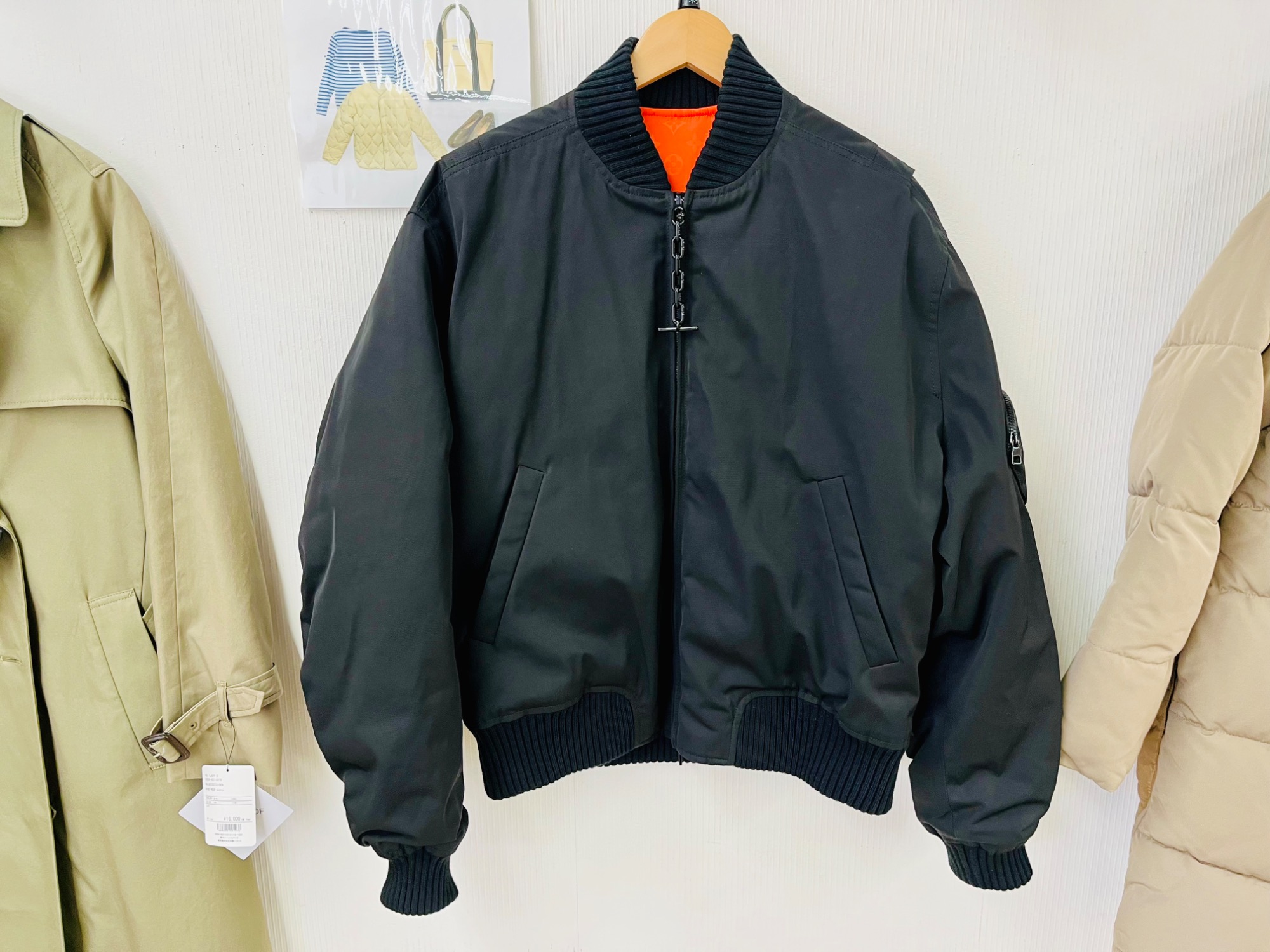 秋物衣類強化中！！】 LOUIS VUITTON (ルイ ヴィトン) リバーシブル