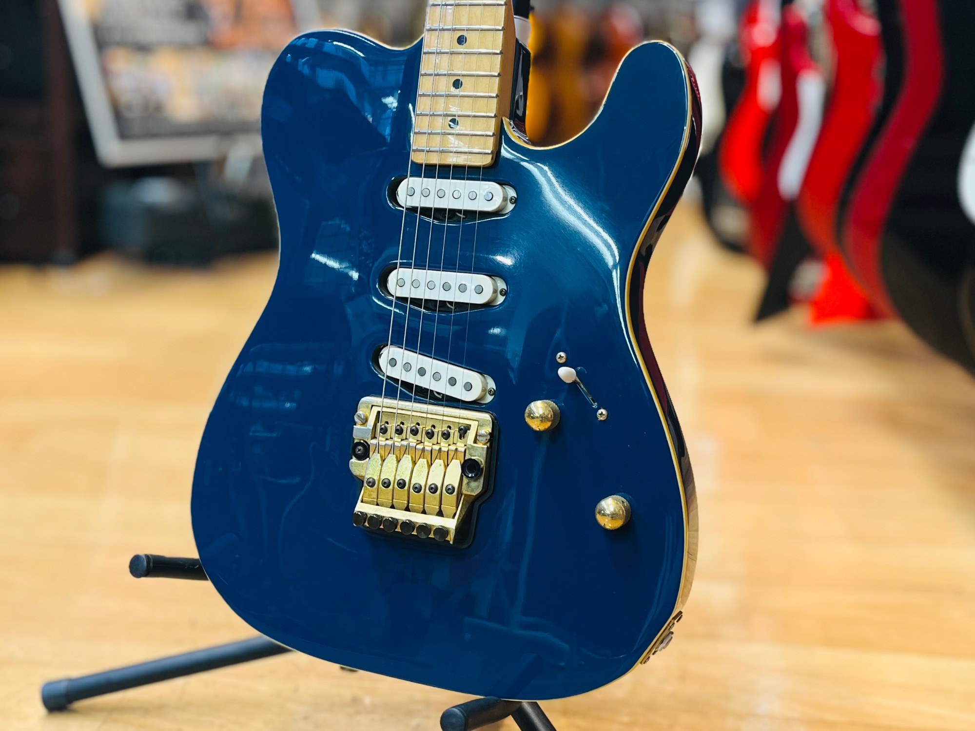 SCHECTER (シェクター) エレキギター Order Model（TLシェイプ、ブルー