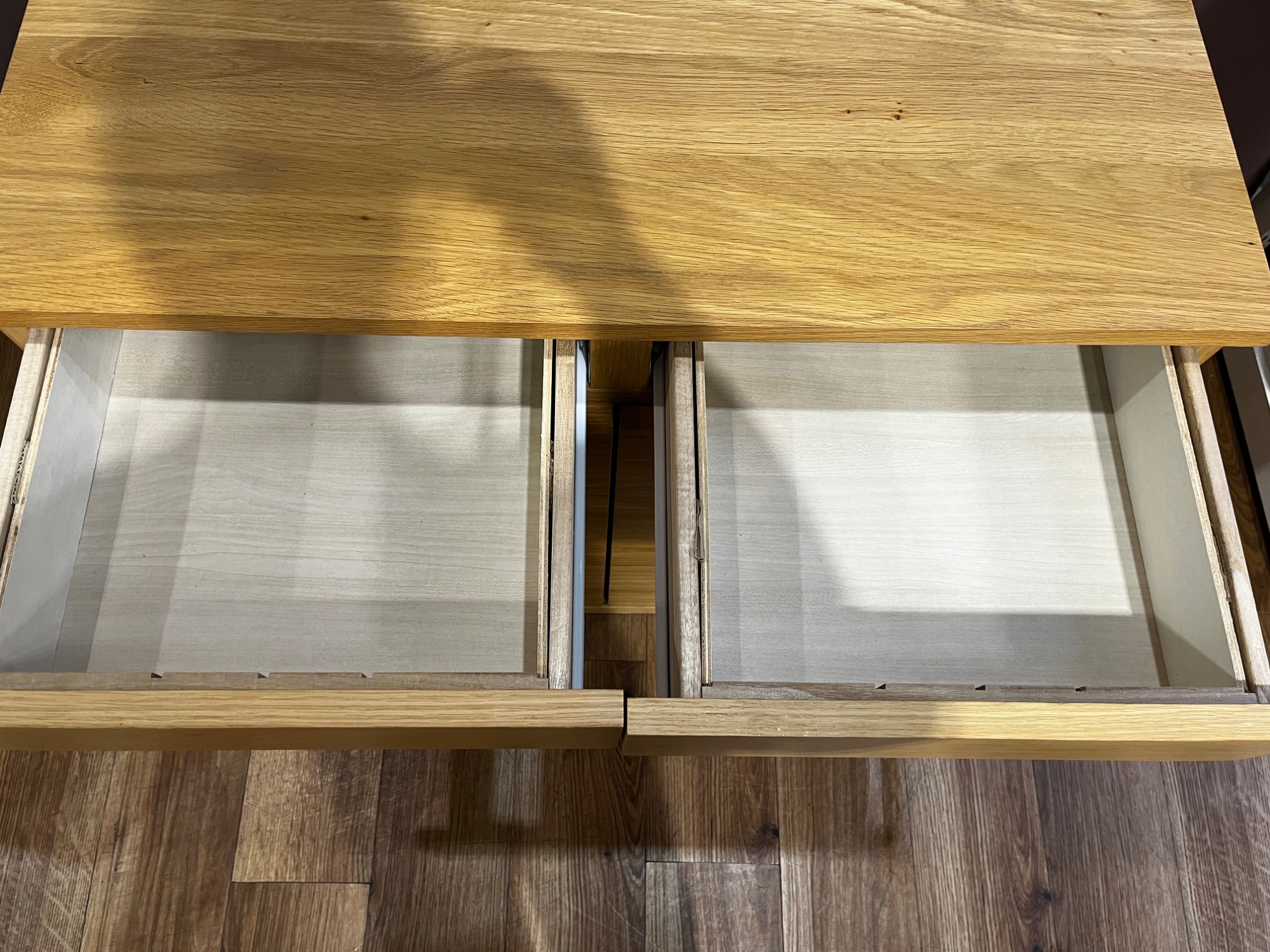 無印良品 / MUJI】木製キャビネット オーク材 2枚扉｜ナチュラル空間に