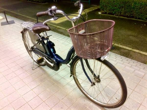 アウトドアの自転車