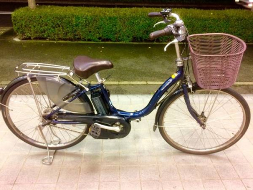 自転車の電動アシスト