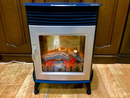 ストーブの暖炉