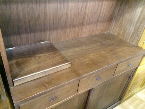 レンジボードの旭川家具