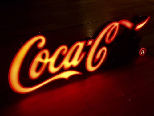 置物のCOCA COLA