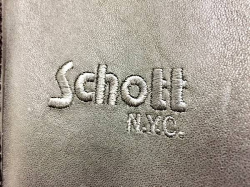 Schottのレザー