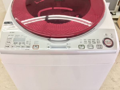 洗濯乾燥機のSHARP