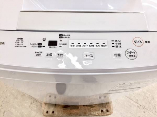 洗濯機のTOSHIBA