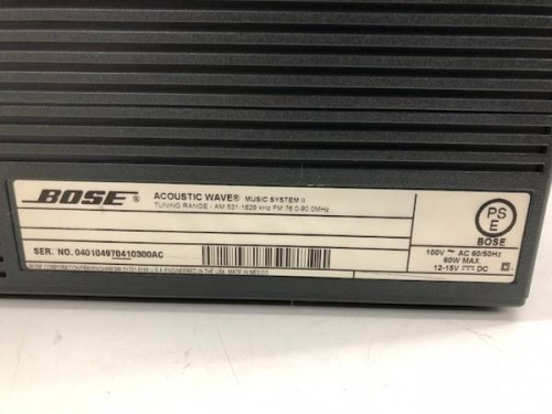 オーディオのBOSE