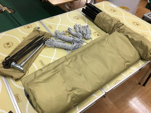 UNIFLAMEのタープ