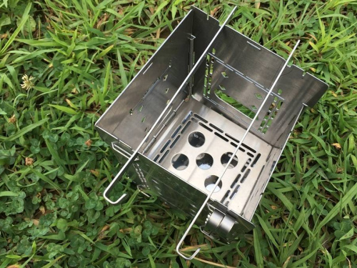 焚き火台のアウトドアテーブル