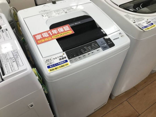 生活家電の洗濯機
