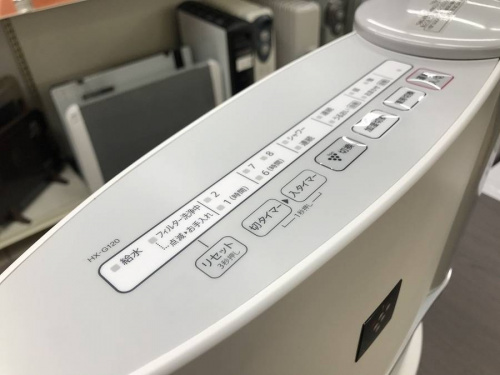 加湿セラミックファンヒーターのSHARP