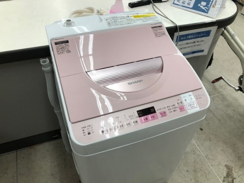 生活家電の洗濯乾燥機