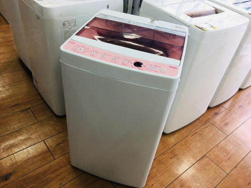 生活家電の洗濯機