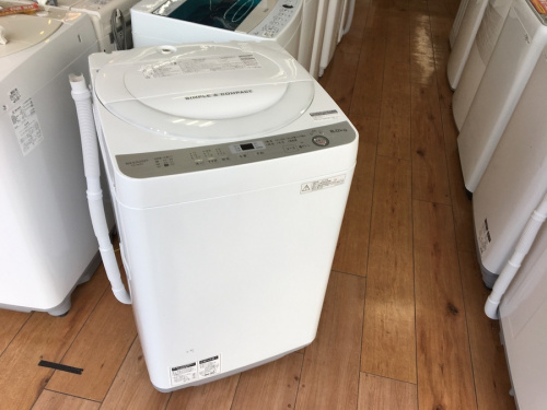 生活家電の洗濯機