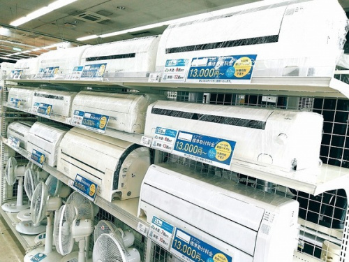 季節家電のエアコン