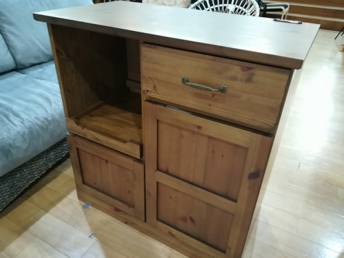 キッチン収納のキッチンカウンター