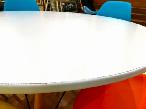 ダイニング6点セットのホワイト