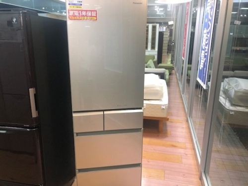 生活家電の冷蔵庫