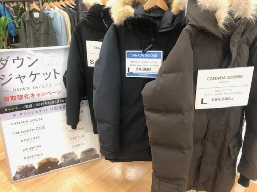 メンズファッションのダウンジャケット
