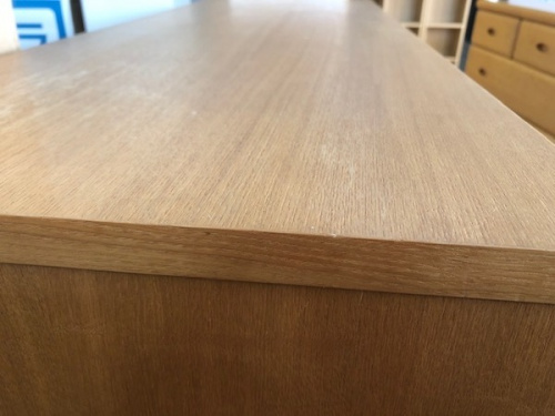 タモ材の無印良品　MUJI