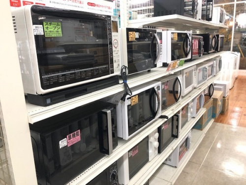 買い取りキャンペーンの白モノ家電