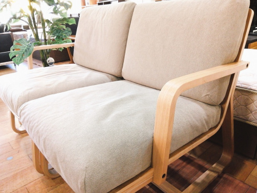 2人掛けソファー チェアの無印良品 MUJI