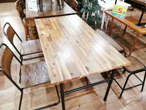 生活家具　ダイニングのダイニングテーブル　ダイニングセット　ダイニング５点セット
