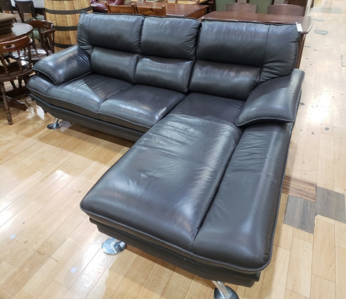 生活家具　ソファーのカウチソファー　コーナーソファー　レザーソファー