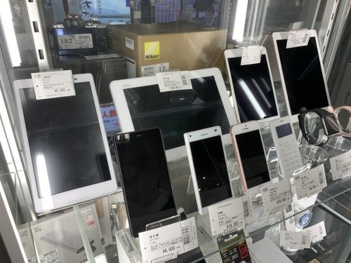 スマホ　のタブレット