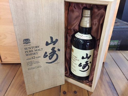 木箱付】山崎12年 80年代後期オールドボトルを買取入荷致しまし 木箱付】山崎12年 80年代後期オールドボトルを買取入荷致しまし