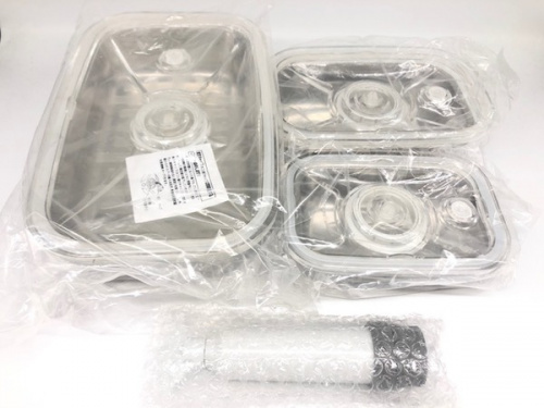 未使用品の保存容器