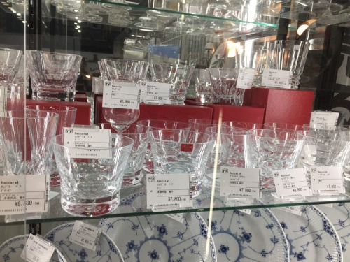 バカラの食器