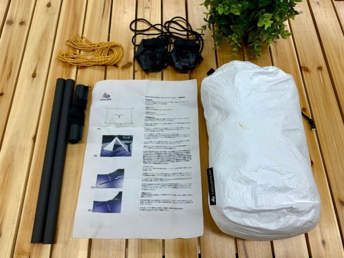 新品未開封 3点セット ローカスギア　クフタイベック シェルター　ポール　セット Shelter Set – LOCUS GEAR