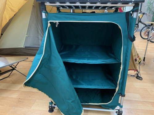 【美品！】お部屋の収納にも便利！Colemanコールマン　フォールダブルシェルフ Coleman（コールマン）フォールダブルシェルフが買取入荷致し