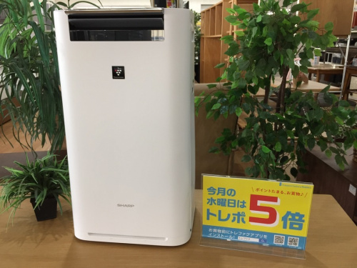 季節家電の空気清浄機