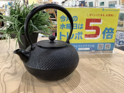 鉄瓶の南部鉄器