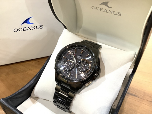[カシオ] 腕時計 オシアナス GPSハイブリッド電波ソーラー 【ジャンク品】 CASIO（カシオ）オシアナス 腕時計 フルメタルGPSハイブリッド